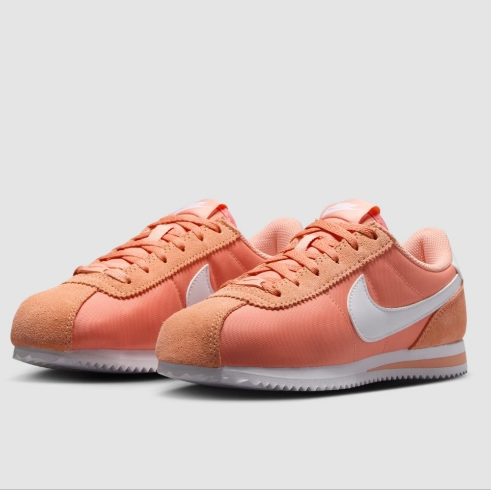 Nike Orange and White Sneakers